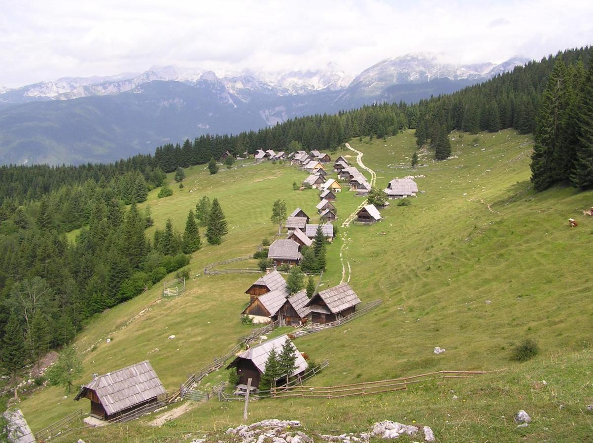 הוילה Srednja Vas v Bohinju Planinska Hisica Pod Macesni - Bohinj מראה חיצוני תמונה